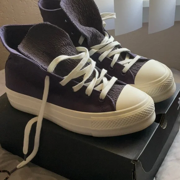 Converse Shoes Chuck Taylor All Star Lift Platform Jacquard